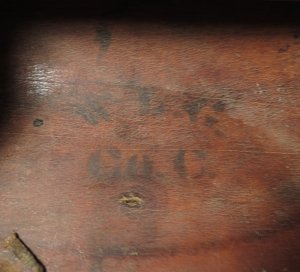 US Pattern 1839 Cartridge Box for .69 Caliber Round Ball
